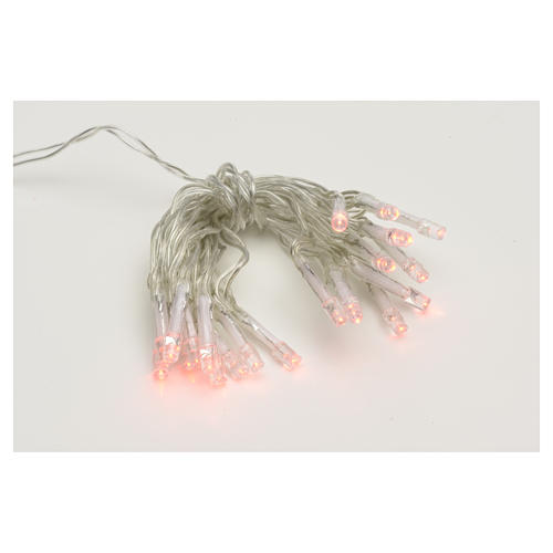 Fairy lights 20 red LED lights, for indoor use 1