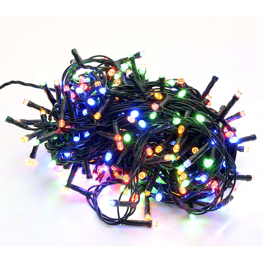 Fairy lights 300 LED, multicoloured, for outdoor use online sales on