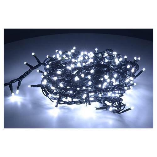 Christmas lights 300 mini lights, ice white, for indoor use 2