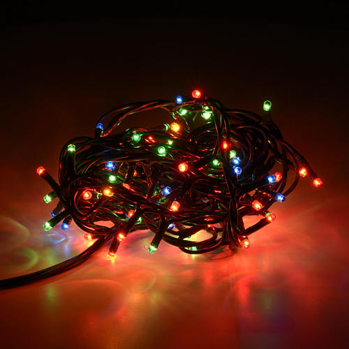 Christmas lights 100 mini lights, multicoloured, for indoor use 2