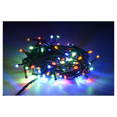 Christmas lights 100 LED lights, multicoloured for indoor use 2