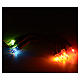 Guirlande lumineuse de noel 10 petites ampoules multicolore s2