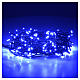 Éclairage Noël à led intérieur 180 mini leds bleus s2