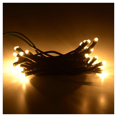 Luz de Natal bolinhas 35 lâmpadas brancas para interior 5