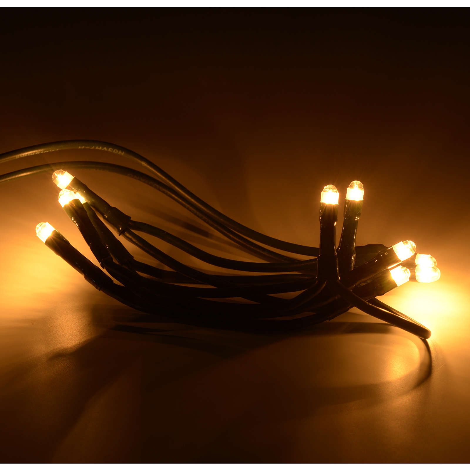 Fairy lights 10 small lights, white for indoors use ...