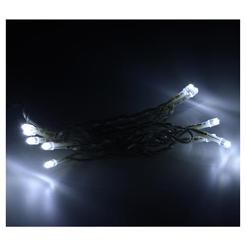 Guirlande lumineuse de noël 10 LED blanc froid 2