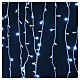 Luces de Navidad, cortina de luces 400 LED, exterior, blanco hielo s4