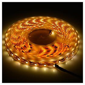 Weihnachtslichter: Led Streife 5mt warmweiss für Aussengebrauch Weihnachtslichter: Led Streife 5mt warmweiss für Aussengebrauch