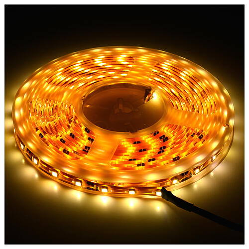 Christmas LED lights, 5mt strip, warm white, for outdoor use 1