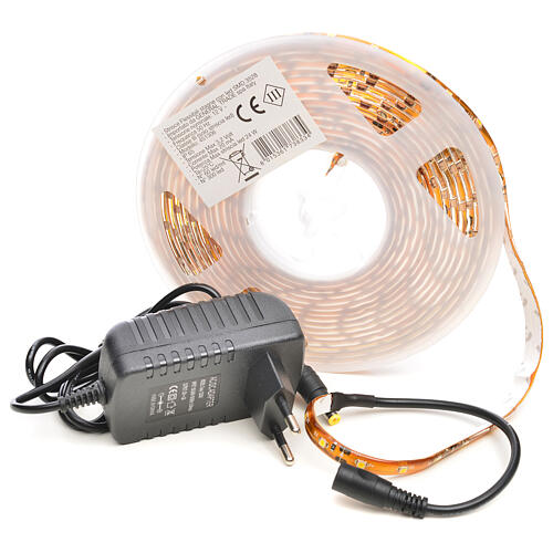 Christmas LED lights, 5mt strip, warm white, for outdoor use 3