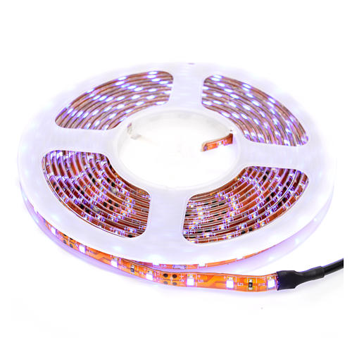 Christmas LED lights, 5mt strip, blue, for outdoor use 1