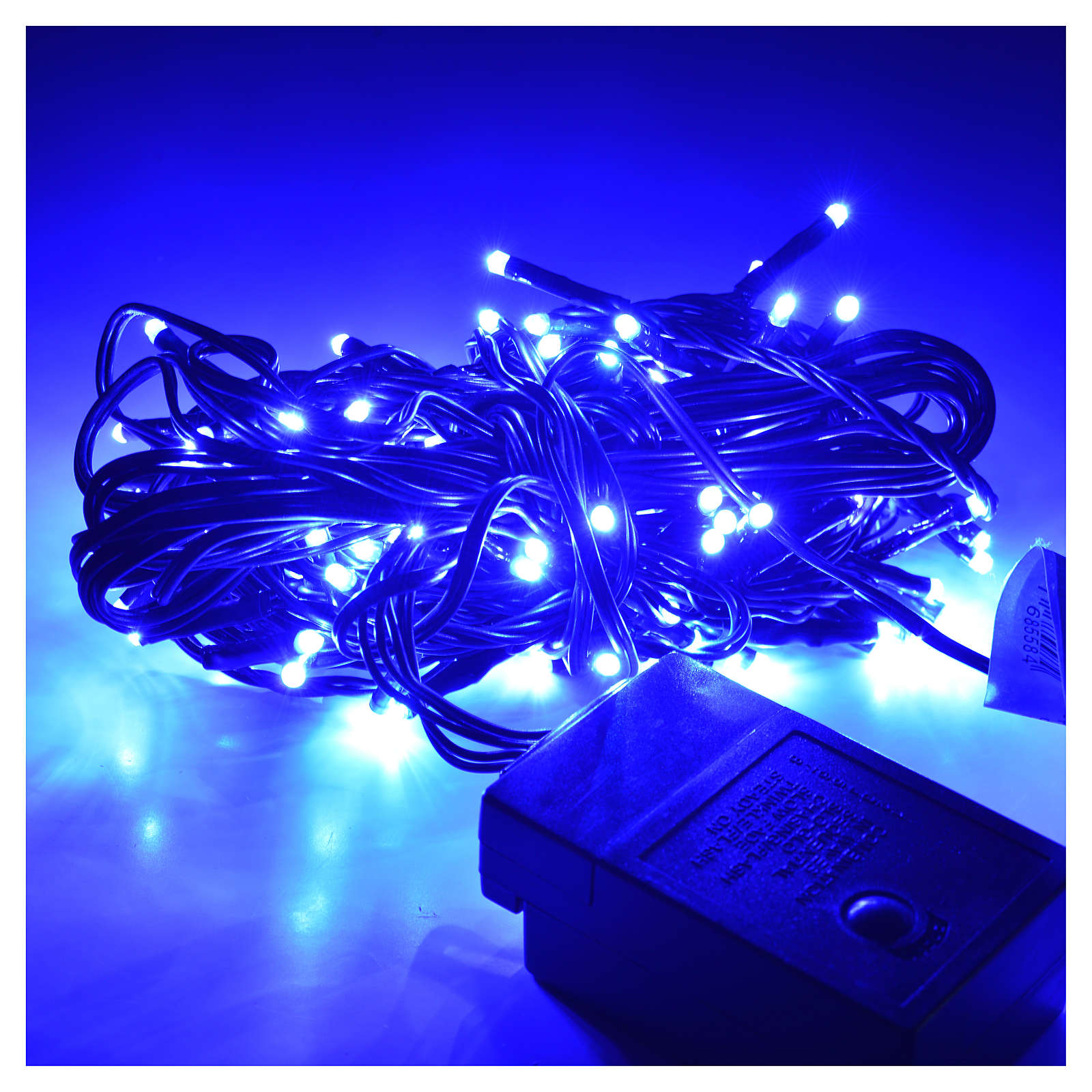 Fairy lights 120 mini LED, blue, for outdoor use | online sales on