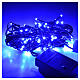 Luces de Navidad, 120 mini LED azules hielo para exterior s2