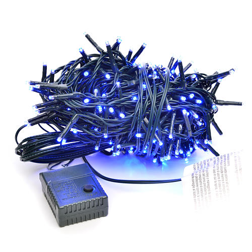Luces de Navidad, 240 mini LED azules, interior exterior 1