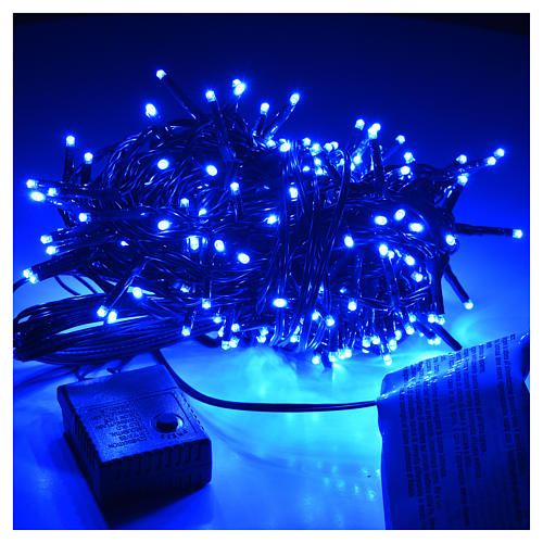 Fairy lights 240 mini LED, blue, for indoor and outdoor use 2