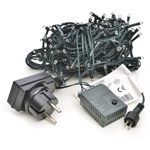 Lampki choinkowe 180 led  kolor biały zimny na zewnątrz i wewnątrz 3