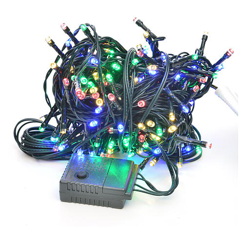 Fairy lights 180 LED, multicoloured, for indoor and outdoor use 1