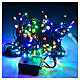 Fairy lights 180 LED, multicoloured, for indoor and outdoor use s2