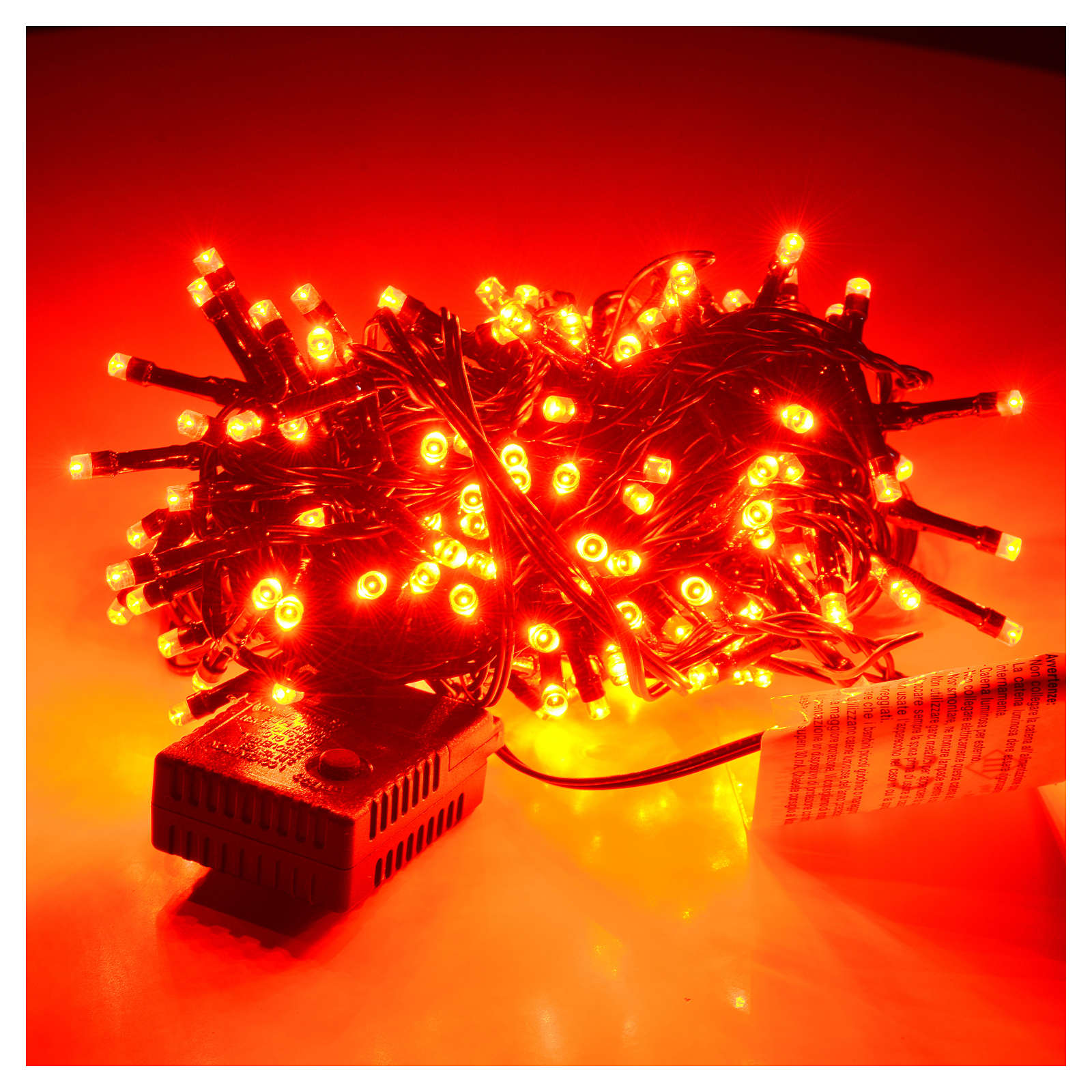 Fairy lights 180 LED, red, for indoor and outdoor use online sales on