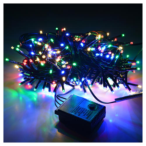 Fairy lights 240 mini LED, multicoloured, for indoor and outdoor 2