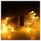 Guirlande lumineuse Noël 35 led blanc chaud intérieur s2