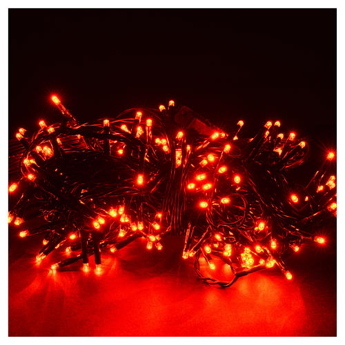 Luces de Navidad 240 mini LED rojas programables con memoria para exterior-interior 2