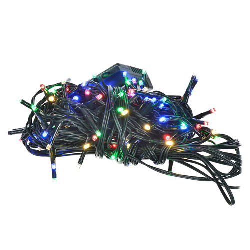Luci natalizie 120 mini led multicolor programmabile interno/est 1