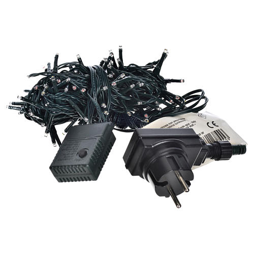 Luci natalizie 120 mini led multicolor programmabile interno/est 3