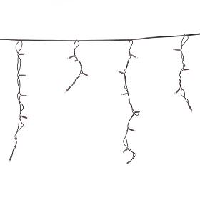 Luces de Navidad: Cortina de luces de Navidad 60 LED blanco hielo para exterior Luces de Navidad: Cortina de luces de Navidad 60 LED blanco hielo para exterior