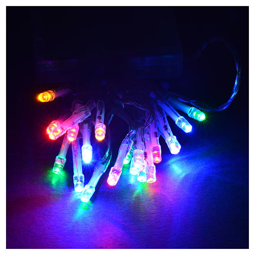 Fairy lights 20 multicoloured LED lights for indoor use 2