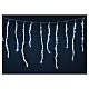 Christmas lights, LED icicles curtain, 576 LED, ice white, for o s4