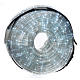 Manguera 34 m luces de Navidad de LED color hielo para exterior s1