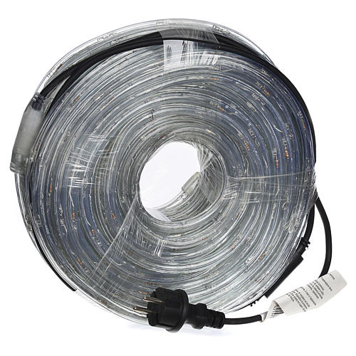 Guirlande tuyau leds blanc glacé 34 m pour extérieur 3