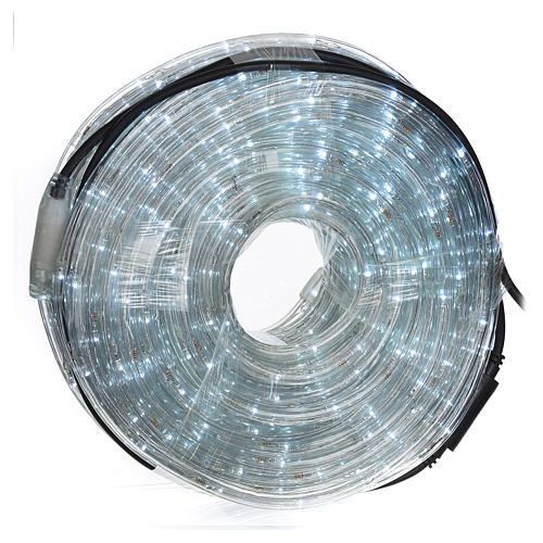 Luce natalizia catena led 34 metri ghiaccio per esterno 1