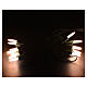 Fairy lights 20 red LED lights, warm white for indoor use s2
