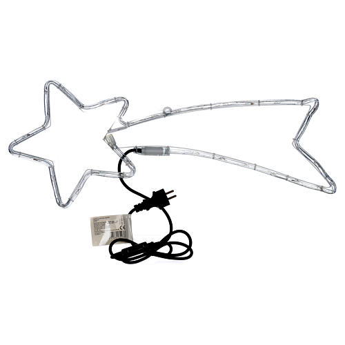 Fairy lights, luminous LED comet, ice white, for outdoor use 3