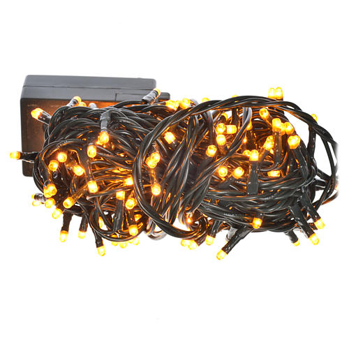 Luces de Navidad 180 mini luciérnagas color cobre programables para interior 1