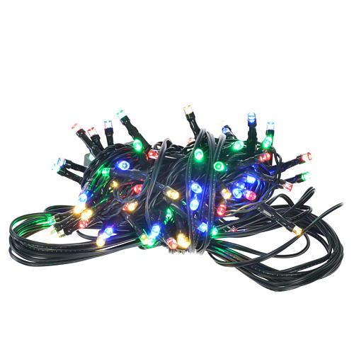 Guirlande lumineuse 96 leds multicolores programmables int/ext 1