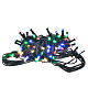 Christmas lights 96 LED lights, multicoloured for indoor/outdoor s1