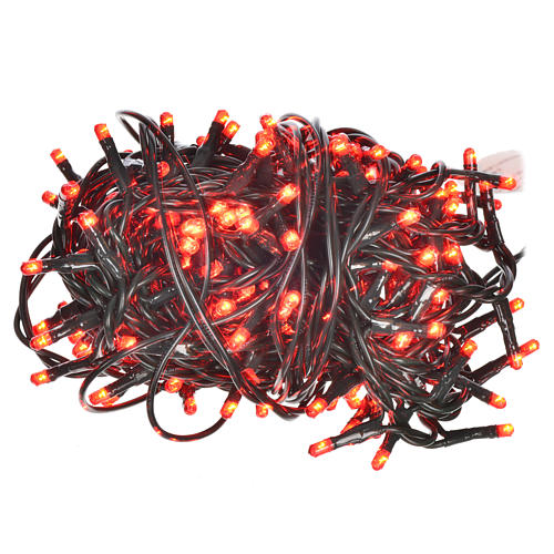 Fairy lights 180 mini lights, red, programmable for indoor use 1