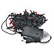 Fairy lights 180 mini lights, red, programmable for indoor use s3
