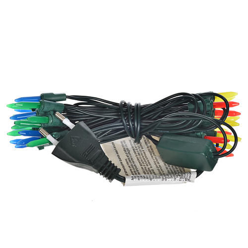 Luci di Natale 35 led pisellino multicolor per interni 3