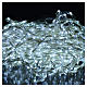 Christmas lights, LED icicles curtain, 864 LED, white, for outdo s2