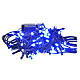 Fairy lights 96 mini LED, blue, for outdoor/indoor use, programm s1