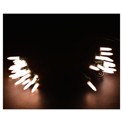 Fairy lights 35 bulbs, warm white for indoor use 2
