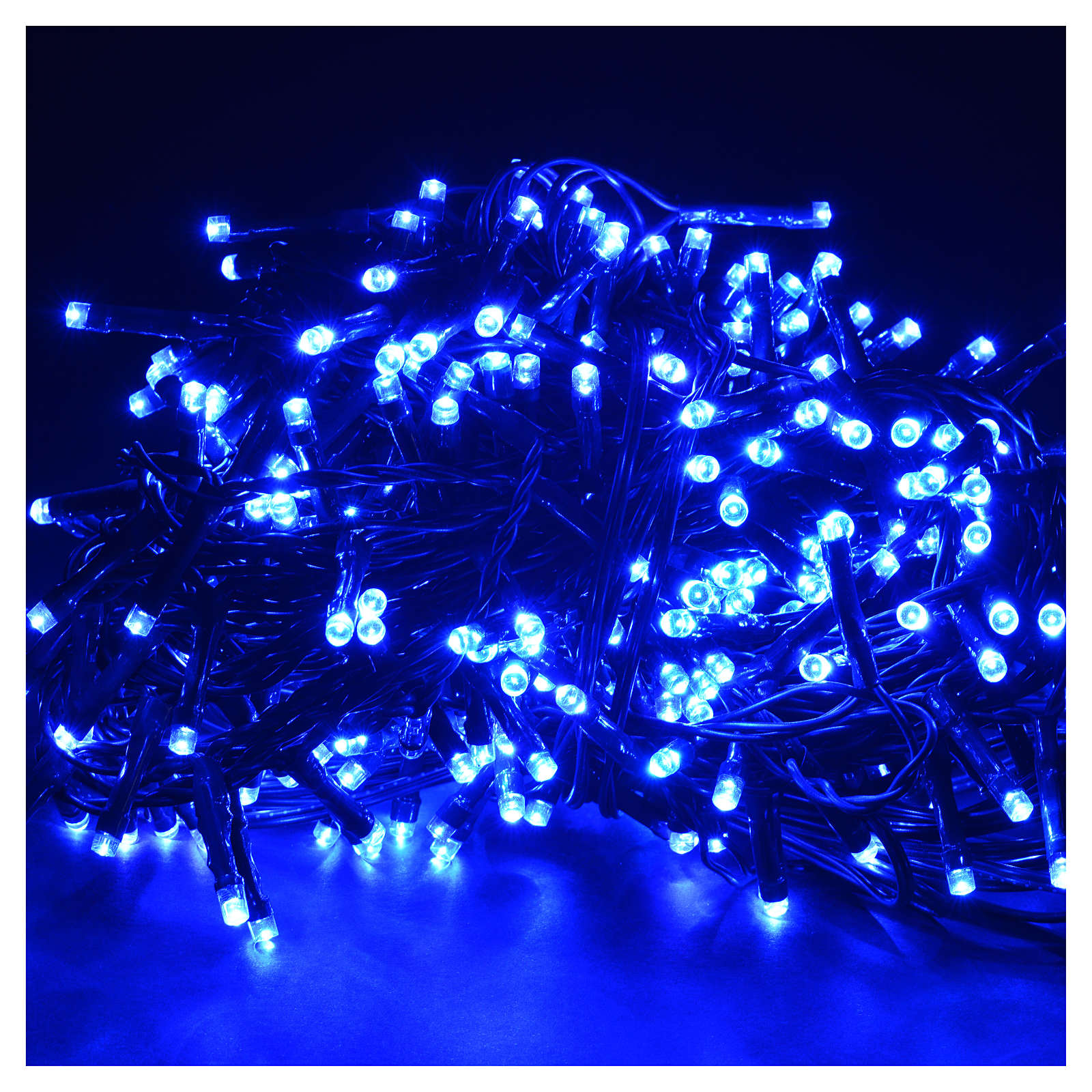 Luces de Navidad 300 LED azules programables para interiorexterior