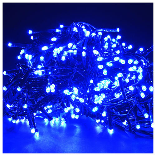 Luce di Natale 300 led programmabili blu interno/esterno 1