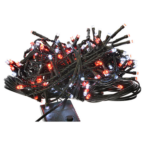 Fairy lights 180 LED, red and white, for outdoor/indoor use, programmable 1