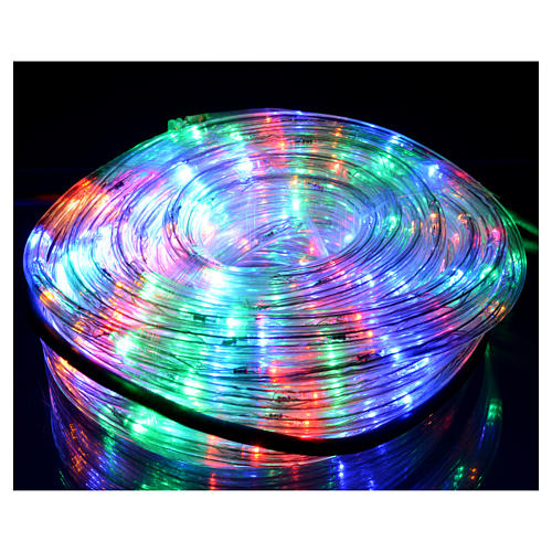 Multicolored Christmas lights, tube of 15m, for indoor/outdoor, programmable 2