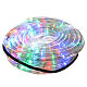 Multicolored Christmas lights, tube of 15m, for indoor/outdoor, programmable s1
